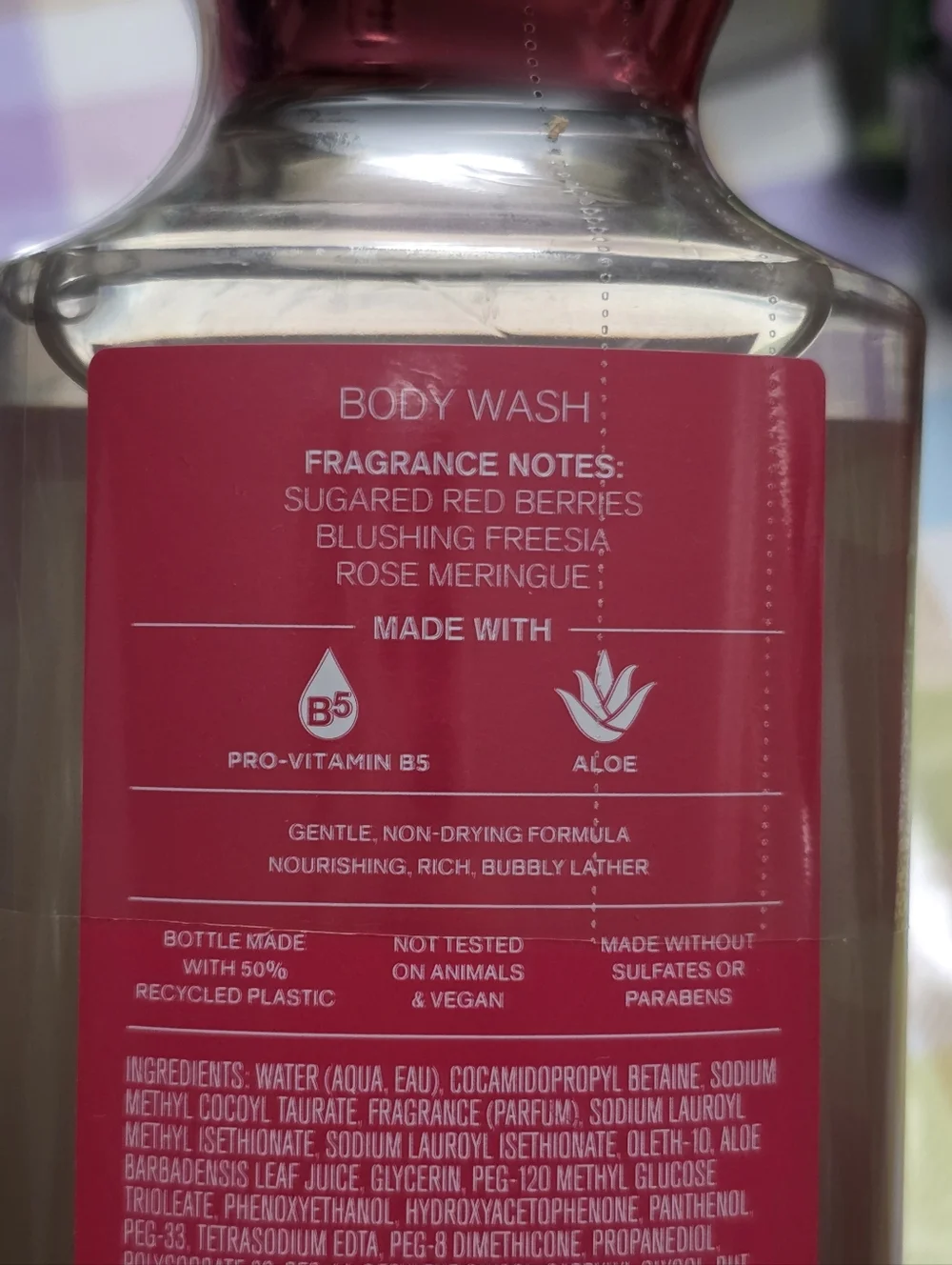 Bath & Body Works Gingham Love Fine Fragrance Mist & Body Wash Set NEW